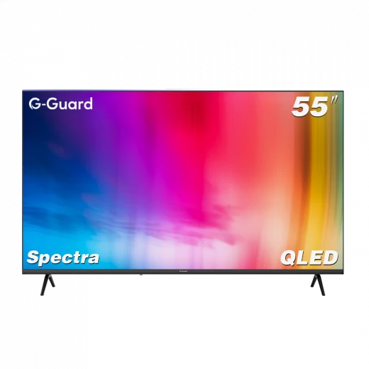 تلفزيون Spectra CQG 55 بوصة ذكي شاشة 4K QLED دولبي فيجن HDR10+ جوجل تي في تلفزيون Spectra CQG 55 بوصة ذكي شاشة 4K QLED دولبي فيجن HDR10+ جوجل تي في